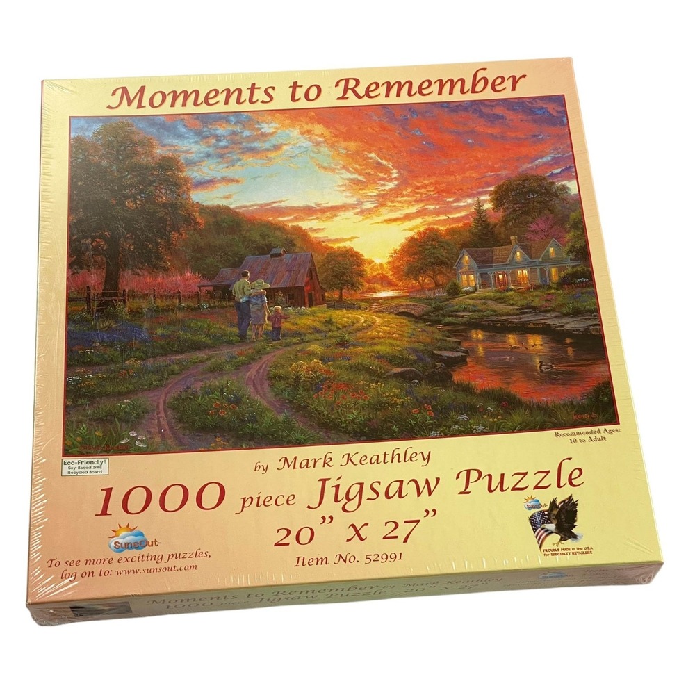 SunsOut Moments To Remember Mark Keathley 1000 Piecdes Puzzle NEW